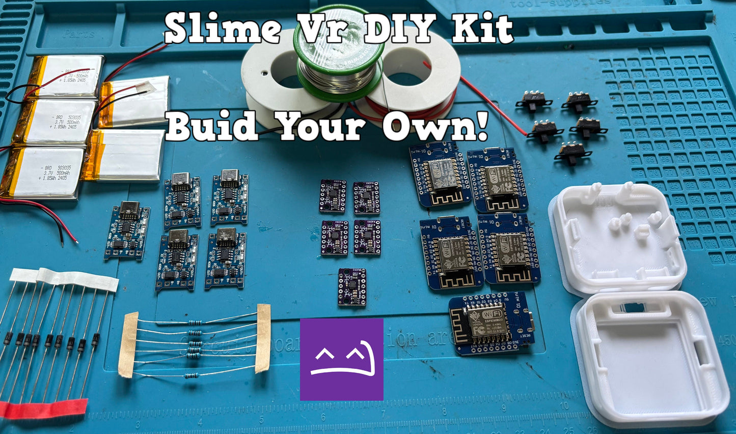 Vrchat Trakers Kit DiY slimevr trakers Cheescake