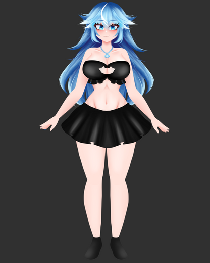 Siren Vtuber Avatar Transformation Expression 2d Vtuber Vtube studio