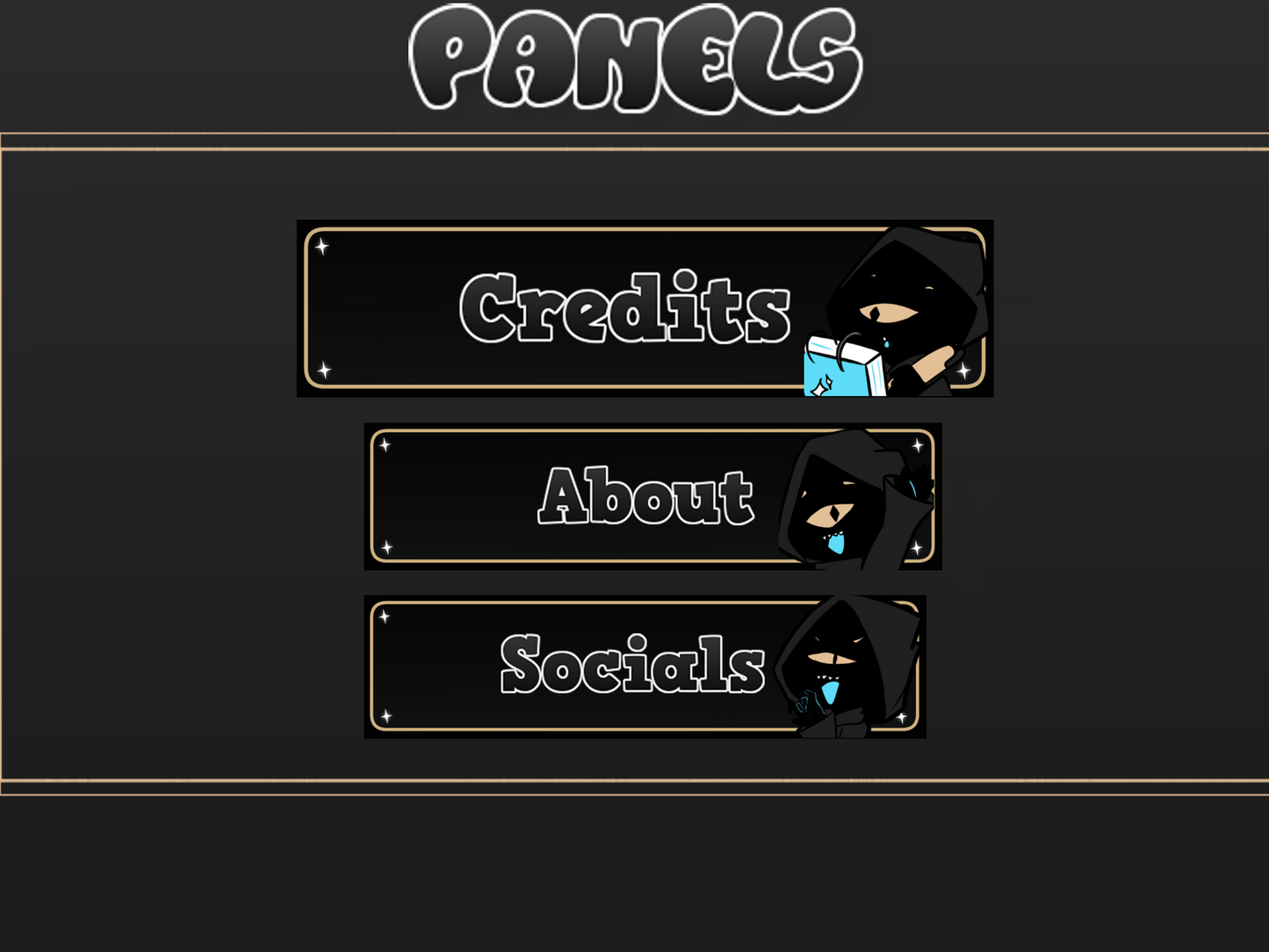 2d Vtuber Avatar With Overlay Twitch Dark Night Emotes And Panels Complete Pack Stream Twitch or Youtube