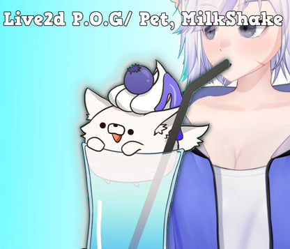 Live2d Pet For Vtuber Or POG Vtube studio Cute 2d mascota