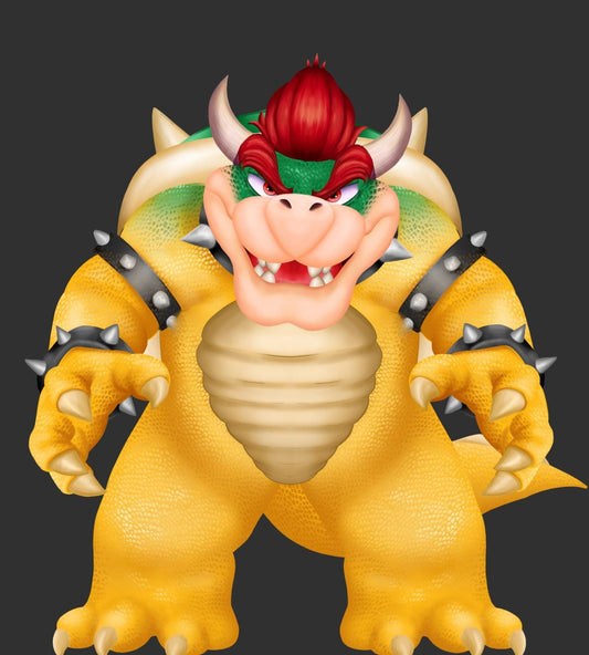 Bowser Vtuber Avatar 2d